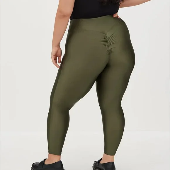 torrid Pants Jumpsuits Nwt Torrid Full Length Green High